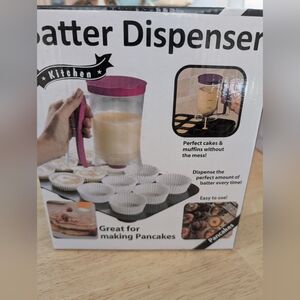 Premium Batter Dispenser Pancakes Waffles Cupcakes Muffins More